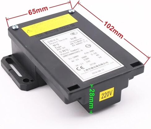 1PCS SEEDATAR SPEED SPETTER SWITCH SWITCH SLENOID VALVE XS1-23 AC220V XS2-23 DUBLE-CONTACT DC24V (XS2 23 DC24V) in Kuwait