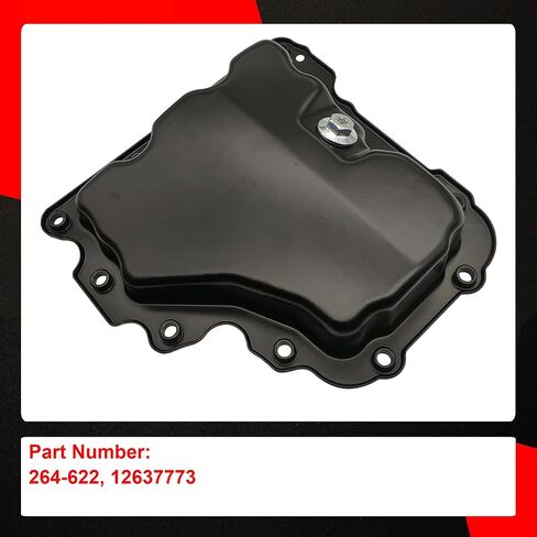 264-622 SUMP Lower Engine Oil Pan مع قابس التصريف متوافق مع شيفروليه كروز ماليبو سبارك فولت 2016-2018 GMC التضاريس 2018 استبدال 12637773 in Kuwait