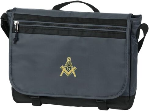 Masonic Nail-Head Messenger Bag in Saudi Arabia