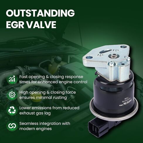 MOCA EGR576 EGR Valve Compatible with Honda 2001-2005 Civic 1.7L, for Honda 2004 Civic Si/SiR 2.0L, for Acura 2001-2005 EL 1.7L in Saudi Arabia