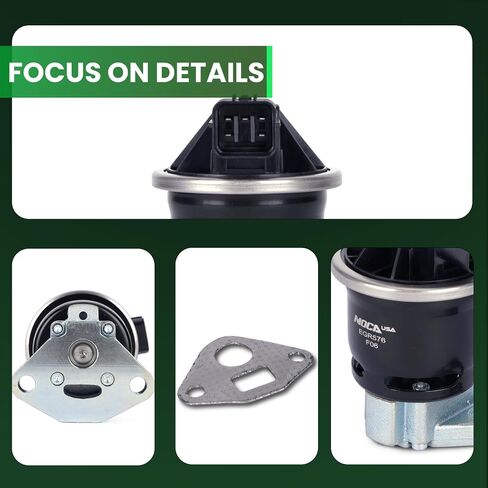 MOCA EGR576 EGR Valve Compatible with Honda 2001-2005 Civic 1.7L, for Honda 2004 Civic Si/SiR 2.0L, for Acura 2001-2005 EL 1.7L in Saudi Arabia