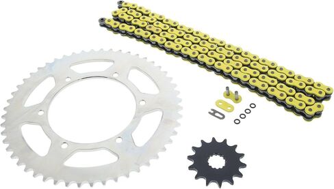 أجزاء محرك الدراجات النارية والدراجات البخارية لأصفر سنا ناضفة سلسلة رنين يناسب Yamaha 05-06 YZ450F ، 03-06 WR450F 14/52 116L MOD-TZ34-S6664 in Kuwait