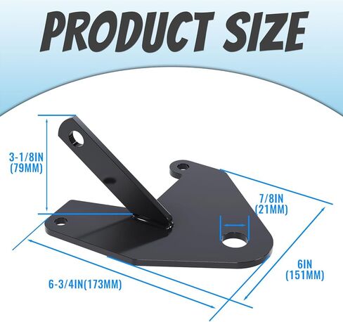 ATV Trailer Hitch Receiver Ball Mount Compatible with 1997-2023 Recon 250 TRX250TE TM in Saudi Arabia