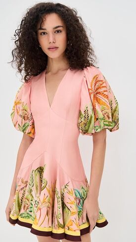 ALÉMAIS Women's Papaya Mini Dress in Kuwait
