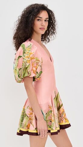 ALÉMAIS Women's Papaya Mini Dress in Kuwait