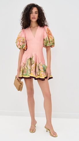 ALÉMAIS Women's Papaya Mini Dress in Kuwait