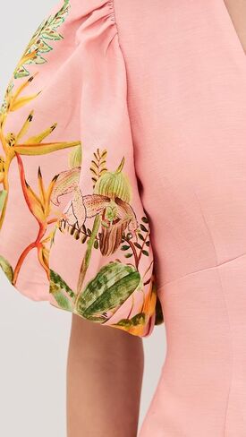 ALÉMAIS Women's Papaya Mini Dress in Kuwait