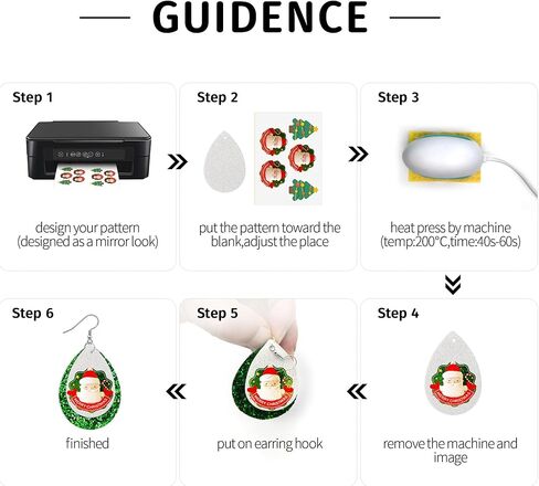 SHUANGART 194 Pcs Halloween Sublimation Blank Shiny Glitter Faux Leather Earrings Kit, Blank Vivid Sparkly Solid Pattern Earrings with Sublimation Paper for DIY Jewelry Making in Kuwait