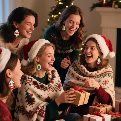 SHUANGART 194 Pcs Halloween Sublimation Blank Shiny Glitter Faux Leather Earrings Kit, Blank Vivid Sparkly Solid Pattern Earrings with Sublimation Paper for DIY Jewelry Making in Kuwait