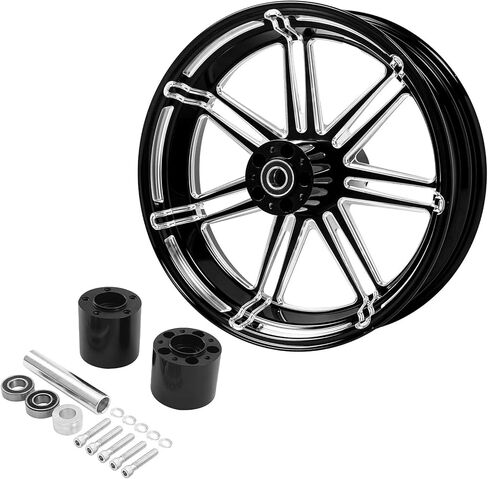 XMTMOTO, XMTMOTO 18x5.5In Rear Wheel Rim Disc Wheel Hub fits for Harley Touring Road King Ultra CVO Limited Street Glide Road Glide FLTRFLHTFLHRFLHX Without ABS models 20082021, XMTBJ3952NEW1 in Kuwait