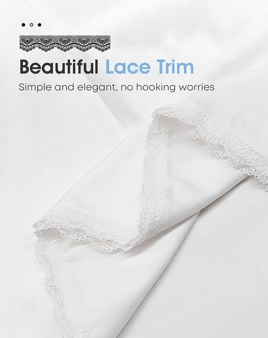 Half Slip for Women Under Dress Lace Satin Slip Skirt Elastic Waist Under Skirt Extender in Saudi Arabia