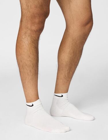 Nike Men's 3-pack Everyday Cushion Low-Cut Training Socks SX7670-964 White Gray Black (as1, numeric, numeric_12, numeric_15, regular, regular, Grey Multi) in Saudi Arabia