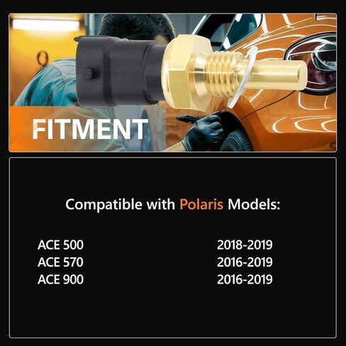 مفتاح استشعار درجة حرارة درجة حرارة الماء 4010644 0281002209 متوافق مع Polaris Sportsman 450 ، 570 ، 700 EFI ، 800 EFI ، XP 850 ، RZR 570 ، 800 ، 900 ، Scrambler 850 ، XP 1000 ، ACE 500 ، 570 ، 900 in Saudi Arabia