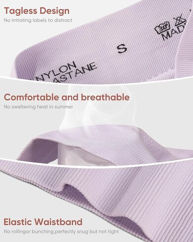 Women's Underwear 5 Pack High Waisted Tummy Control Ladies Panties Breathable Comfortable Briefs Full Coverage S-XXL in Saudi Arabia
