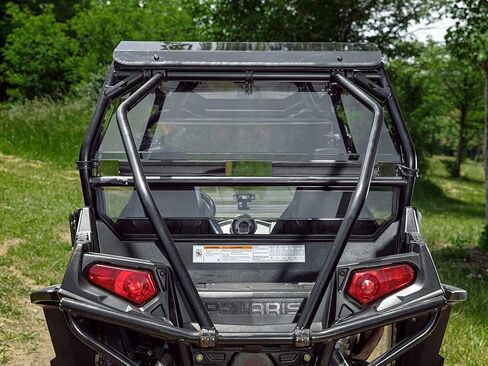 SuperATV Heafty-Duty Windshield لعام 2008-2014 Polaris RZR 800 (انظر التناسب) | 1/4 "ضوئي كثيف لبولي كربونات 250x أقوى من الزجاج | دافئ ، خالي من الحشرجة | in Saudi Arabia