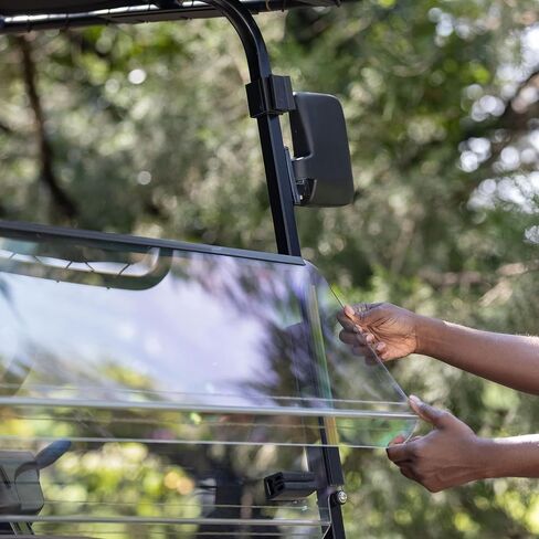 Profx Golf Cart Windshield متوافق مع Ezgo Txt | طية ملون لأسفل التصميم | يناسب طرز TXT 1995-2013 مع دعامات أمامية 3/4 بوصة | صنع في أمريكا in Kuwait