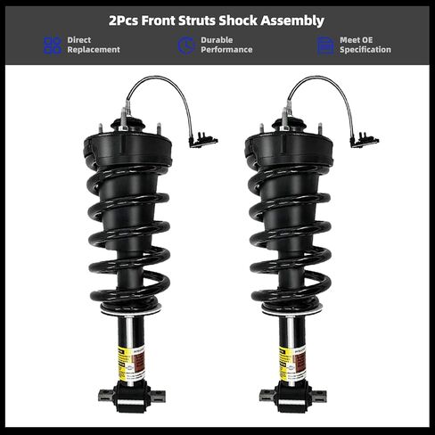 19353951 580-435 2Pcs Front Struts Shock Absorber Assembly w/Magnetic with Electronic Suspension Compatible with 2007-2014 Cadillac Escalade Chevy Tahoe Suburban Gmc Yukon Sierra 1500 in Kuwait