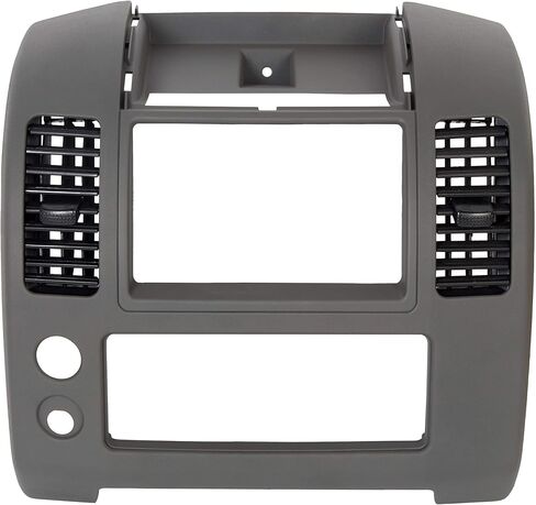 وحدة التحكم في مركز Ecotric Center Dash متوافق مع Nissan Frontier 2005-2020 جهاز تقليم أدوات القطع لرقم الجزء 68259-ZP16D ، رمادي in Saudi Arabia