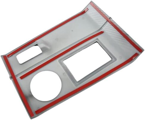 تغطية تغطية وحدة التحكم في مركزية تقليم مقبضات إطار ، ABS Carbon Carbon Center Censole Gear Cover ، متوافق مع Mitsubishi Outlander 2022-2023 in Saudi Arabia