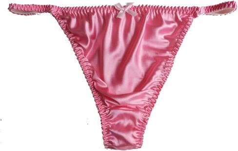6pcs Women's Silk Panties G-Strings Thongs Size S M L XL 2XL in Saudi Arabia