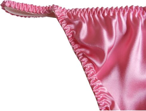 6pcs Women's Silk Panties G-Strings Thongs Size S M L XL 2XL in Saudi Arabia