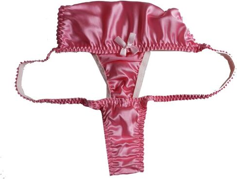 6pcs Women's Silk Panties G-Strings Thongs Size S M L XL 2XL in Saudi Arabia