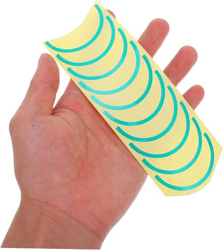 Homoyoyo 3Sheets ملصقات تحديد مقياس الضغط على شكل قوس الملصقات ذات اللون الأحمر والأخضر لمقاييس ضغط الهواء لسهولة التثبيت وقراءات دقيقة in Saudi Arabia