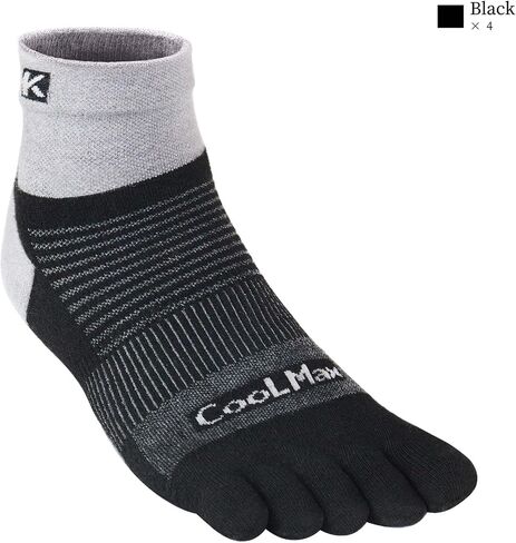 3 أزواج Coolmax Core Cushioned Lightweight Sport Toe الجوارب الجوارب ربع الجوارب in Kuwait