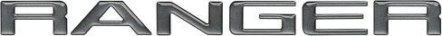 Grille Letter Inserts - Compatible with 2019-2023 Ranger Gloss White in Saudi Arabia
