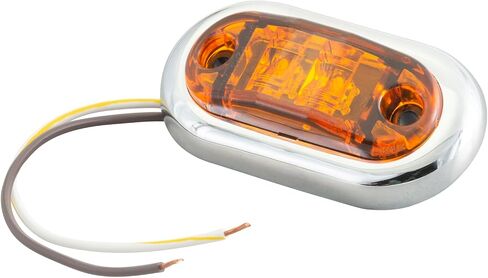 45003-5 2 1/2" Oval LED Clearance Marker Light with Chrome Bezel in Saudi Arabia