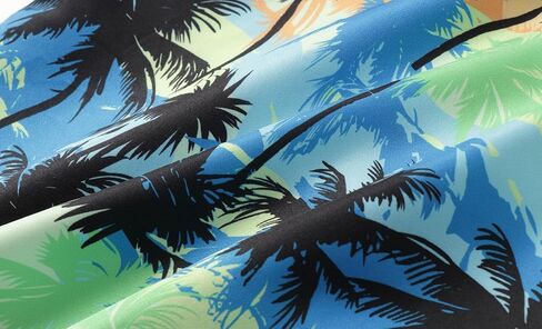 Mud Kingdom Boys Hawaiian Shorts Set Beach Outfit Printed Button Down Shirt and Shorts 2 Piece Summer in Saudi Arabia