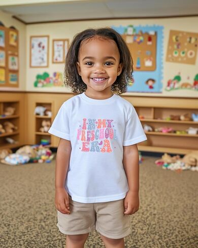 Toddler Kids First Day of Preschool Shirt Pre K Shirts for Girls Boys Hello Prek Tshirt Back to School Cotton Tee 2T 3T 4T in Saudi Arabia