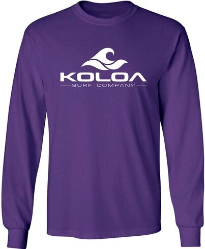 Koloa Classic Wave Youth Long Sleeve Heavyweight Cotton T-Shirts in Saudi Arabia