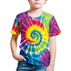 Frogwill Boys Girls Shirts 3D Graphic T-Shirt Neon Clothes Short Sleeve Animal Print Tee 5-13 Years in Saudi Arabia