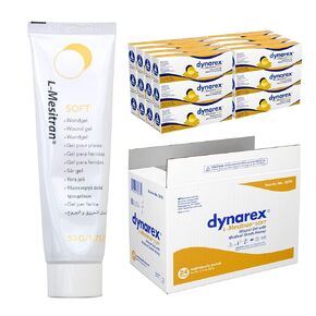 هلام Dynarex Honey L-Mesitran Gound Enter Healing Gel مع عسل من الدرجة الطبية ، 1.75 أوقية ، 24 Count in Kuwait