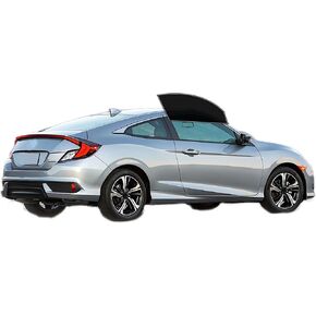 Precut Windows Tint Film All Sides Cars Sun Flocking Protection Privacy Anti Shatter Glass 2 Ply Film أي طقم الظل للونت لهوندا سيفيك كوبيه 2016-2020 in Kuwait
