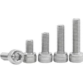Allen Screw with Hexagon Socket, Stainless Steel M1.6 M2 M2.5 M3 M4 M5 M6 Allen Screw DIN912 (18 mm, M4 20 Pieces) in Saudi Arabia