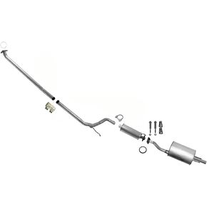 نظام العادم Mac Auto Parts يناسب 06-11 Honda Civic 4DR DX LX EX 1.8 بنيت US Canada Manual Trans in Saudi Arabia