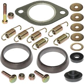 Caltric Muffler Gasket & Kits متوافق مع Polaris Scrambler 400 4x4 1997 1998 1999 2000 2002 in Saudi Arabia