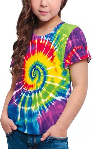Frogwill Boys Girls Shirts 3D Graphic T-Shirt Neon Clothes Short Sleeve Animal Print Tee 5-13 Years in Saudi Arabia