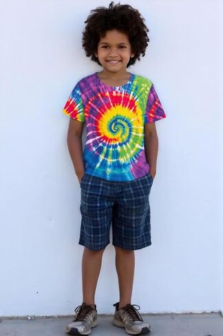 Frogwill Boys Girls Shirts 3D Graphic T-Shirt Neon Clothes Short Sleeve Animal Print Tee 5-13 Years in Saudi Arabia