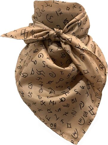 Wyoming Traders 20" Equestrian Horse Reining 100% Silk Cowboy Bandana Wild Rag Scarf XSmall Mini in Saudi Arabia