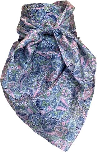 Wyoming Traders 20" Equestrian Horse Reining 100% Silk Cowboy Bandana Wild Rag Scarf XSmall Mini in Saudi Arabia