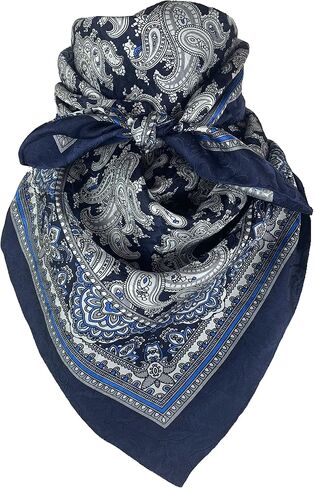 Wyoming Traders 20" Equestrian Horse Reining 100% Silk Cowboy Bandana Wild Rag Scarf XSmall Mini in Saudi Arabia