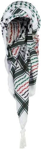 Xgopts العربية شيماغ مسلم Keffiyeh الرأس التفاف دبي ذكر عمامة الشال شال الشرق الأوسط الصحراء الإسلامية الالتفاف العربي الحجاب in Kuwait