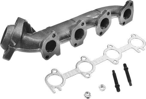 A-Premium 2PCS Left & Right Exhaust Manifold Kits W/Gaskets & Studs & Nuts [8Cyl 5.4L] Compatible with Ford F-150 1999-2003, F-150 Heritage 2004, F-250 1999, Expedition 1999-2002, Replace# 2L1Z9431CA in Saudi Arabia
