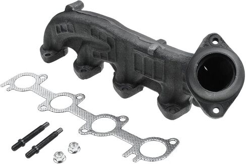 A-Premium 2PCS Left & Right Exhaust Manifold Kits W/Gaskets & Studs & Nuts [8Cyl 5.4L] Compatible with Ford F-150 1999-2003, F-150 Heritage 2004, F-250 1999, Expedition 1999-2002, Replace# 2L1Z9431CA in Saudi Arabia