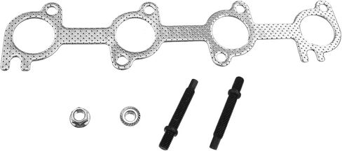 A-Premium 2PCS Left & Right Exhaust Manifold Kits W/Gaskets & Studs & Nuts [8Cyl 5.4L] Compatible with Ford F-150 1999-2003, F-150 Heritage 2004, F-250 1999, Expedition 1999-2002, Replace# 2L1Z9431CA in Saudi Arabia