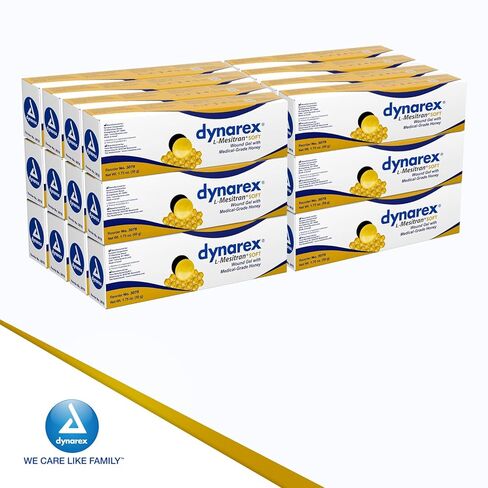 Dynarex Honey L-mesitran Soft Wound Healing Gel with Medical Grade Honey, 1.75 Ounces, 24 Count in Saudi Arabia