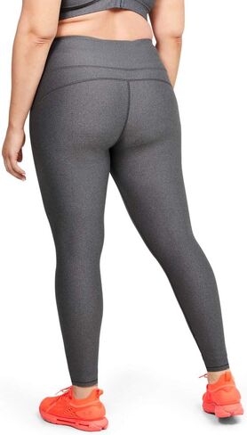 Under Armour Womens HeatGear Armour High Waisted No Slip Ankle Leggings, (683) Pink Shock / / White, 2X Tall in Kuwait